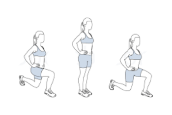 Lower Body Dynamic Stretches - Lunges